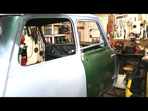 Classic Mini Mk1 Conversion | Fabricating Mk1 door top infiller panel | Part 23