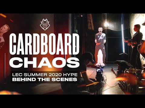 Cardboard Chaos | LEC Summer 2020 Hype Behind the Scenes