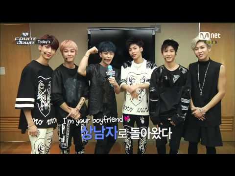 140605 엠카운트다운 보이프렌드 컴백 인터뷰 BOYFRIEND Interview @ M Countdown