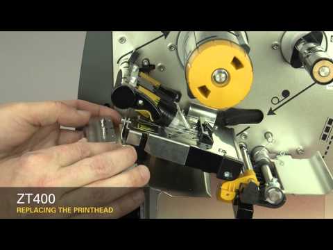Zebra ZT400 Series: How-to Replace and Clean the Printhead and Platen Roller