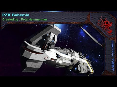 Space engineers DEATH TEST 2.0 "PZK Bohemia"