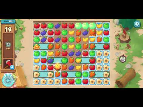 We Bare Bears Match3 Repairs Level 195 - No Boosters