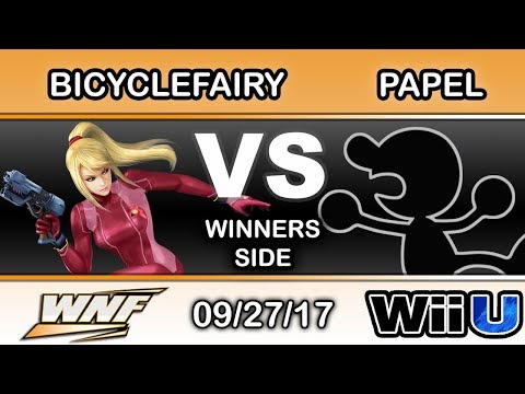 WNF 3.8 - Bicyclefairy (Zero Suit Samus) Vs. Paper (Mr. Game & Watch) Winners Side