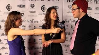 KATIE CHATS: LA, SARAH PRIKRYL & MATT LUSK, ACTORS, PLAYING HOUSE, NEWFILMMAKERS video