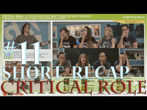 Critical Role Episode 11 (Short) Recap: The Temple Showdown