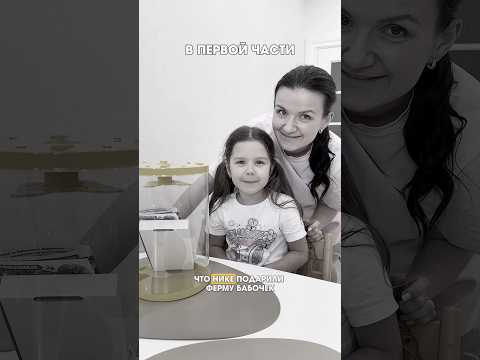 Как Ника выращивает бабочек?