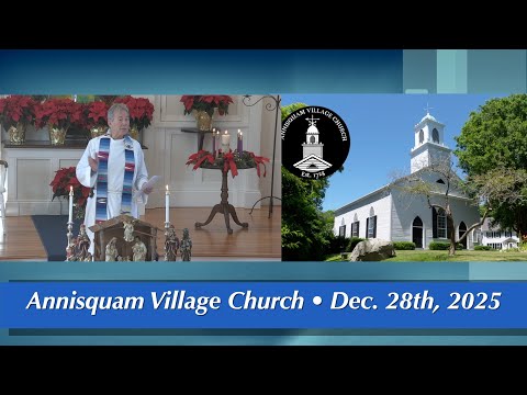 1st Sunday after Christmas - Dec. 28, 2025 Worship Service