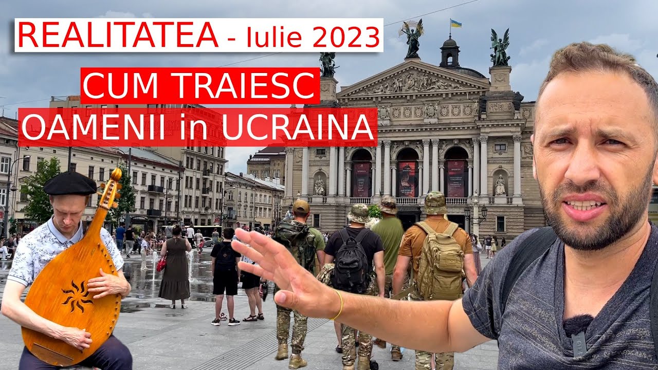 AICI au FUGIT BOGATII din UCRAINA. REALITATEA - Cum traiesc oamenii ASTAZI