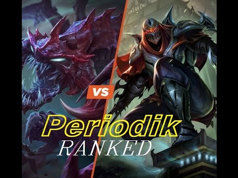 1v1 ME BRO!!! Zed v Chogath [Ranked]