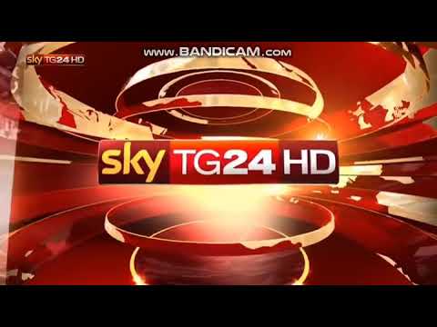 Sky TG24 intros as of 2023