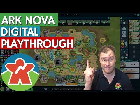 Ark Nova - Digital Board Game Playthrough