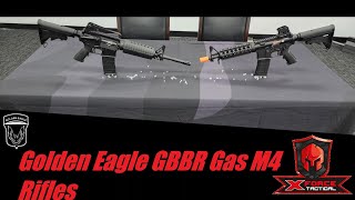 Golden Eagle GBBR Gas M4 Rifles by X-Force Tactical