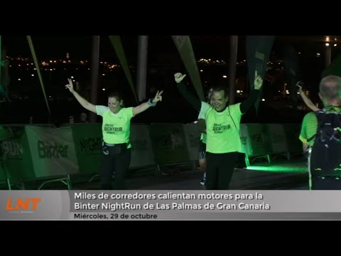 Miles de corredores calientan motores para la Binter NightRun de Las Palmas de Gran Canaria