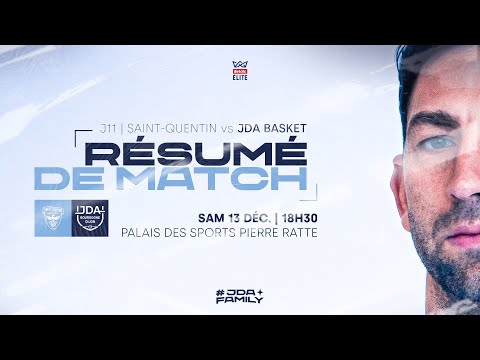 SAINT-QUENTIN 77 - 83 JDA DIJON - J11 - Betclic ELITE 25/26