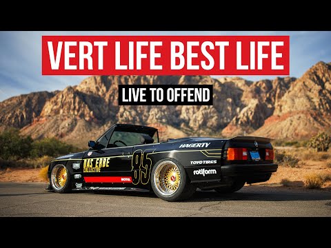 S52-Powered LTO widebody BMW E30 Convertible