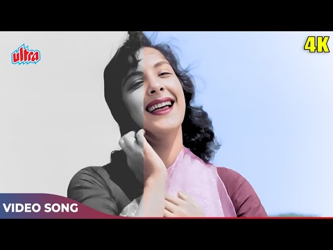 Panchhi Banoo Udti Phiroon Mast Gagan Mein 4K Song in Color | Lata Mangeshkar | Nargis | Chori Chori