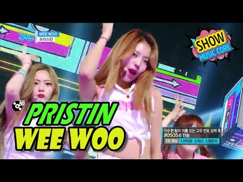 [HOT] PRISTIN - WEE WOO, 프리스틴 - 위우 Show Music core 20170422