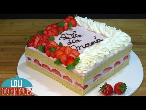 Special Mother's Day Cake 2019. Loli Domínguez - With a very spongy and juicy sponge cake