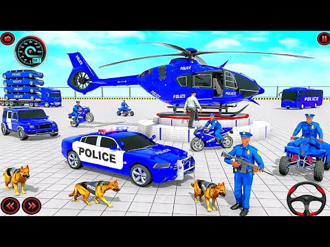 Police Car Transport Cargo Truck Simulator - Police Car Transport Trailer Driver 3D - Android Games