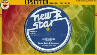 WHAT'S YOURS ⇒12 inch⇐⬥Tapper Zukie & Knowledge⬥