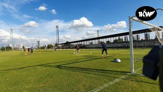 Passing drill | แบบฝึกการรับส่งลูกฟุตบอล By KawinAcademy | EP.3