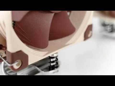 Noctua NH-U9S kompiuterio aušinimo sistema Procesorius Aušintuvas 9,2 cm Ruda, Metalinė video