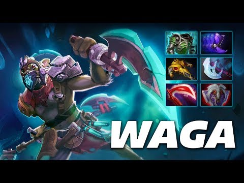 WAGA Bounty Hunter Mid Lane - Dota 2 Pro Gameplay