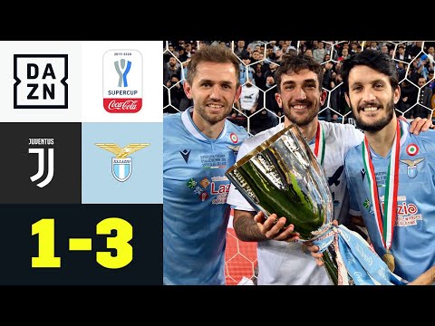 Alte Dame unterliegt dem "Angstgegner": Juventus - Lazio 1:3 | Supercoppa Italiana | DAZN Highlights