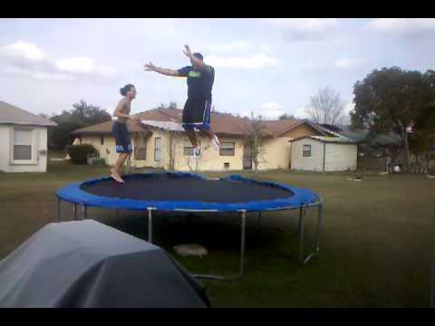 Flavio trampoline.3gp