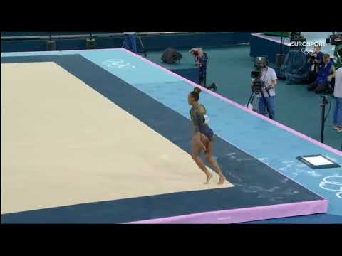 Rebeca Andrade Floor Team Final 2024 Olympics