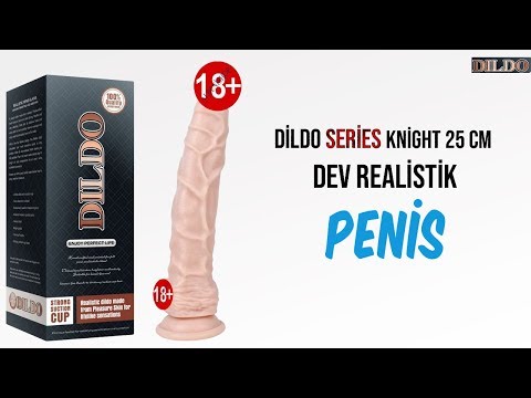 Dildo Series Knight 25 Cm Belden Bağlamalı Dev Penis