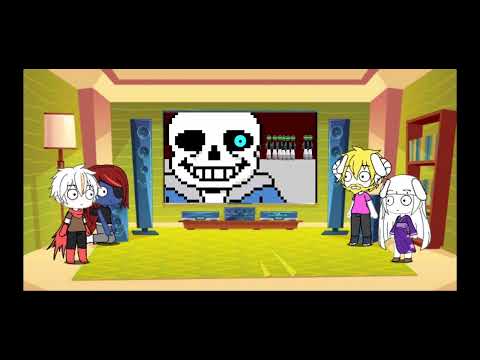 Undertale react Sans vs Bandits
