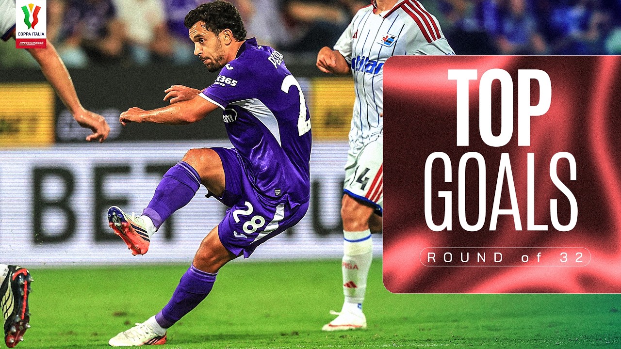 The BEST GOALS Of The Second Round Of Coppa Italia Frecciarossa 2026/27 ⚽🔥
