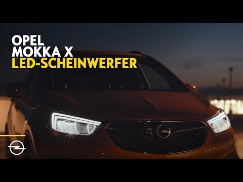 Mit adaptiven LED-Scheinwerfern – der Opel Mokka X
