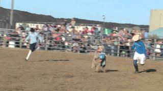 preview picture of video 'Mutton Riding - East Helena Rodeo 2011'