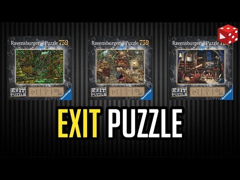 Ravensburger Exit Puzzle - Die Sternwarte / Die Hexenküche / Die Tempelanlage
