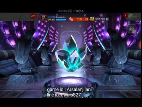 Monthly Login & XForce Crystal Opening - Marvel Contest of Champions