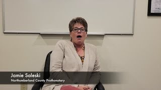 Jamie Saleski, incumbent Republican Prothonotary for Northumberland County