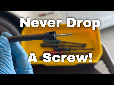 Lock and Drive Screwdriver Set - never drop another screw!