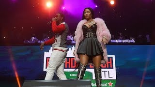 Gucci Mane &amp; Nicki Minaj - Make Love &amp; No Frauds - Hot 107.9 Birthday Bash 2017 - Atlanta (HD)