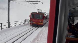 preview picture of video 'ユングフラウ鉄道　クライネ・シャイデック　Jungfrau Bahn Kleine Scheidegg'