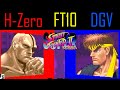 Super Street Fighter 2 Turbo H Zero Old Sagat Vs DGV Ryu Fightcade FT10
