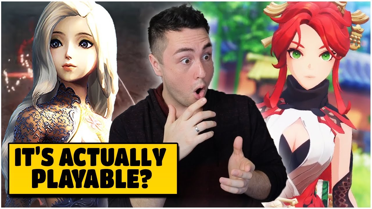 I'M PLAYING THE NEW BLADE & SOUL MMORPG - HOYEON