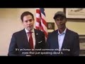 Senator Marco Rubio Met Journalist Eskindir Nega Who Is Now Leading Fano