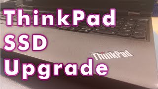 Lenovo Thinkpad W541 SSD Upgrade - Installing 3 SSDs in my laptop