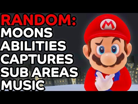 Mario Odyssey but EVERYTHING is random