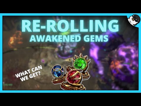 Re-Rolling Awakened Gems with Vivid Watchers! Finally Profit? | PoE 3.22 Ancestor