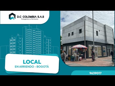 ARRIENDO LOCAL ESQUINERO SOBRE LA CALLE 80 EN MINUTO DE DIOS EN BOGOTÁ