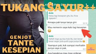 Download lagu CHAT WA TUKANG SAYUR   BUNGKUS 2 TOGE CUSTOMER YANG GEDE SEGER & BISA DRIBLE💞 #chatstory #mamahmuda mp3