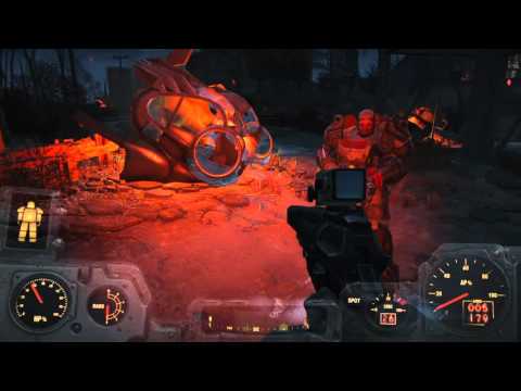 Fallout 4 Brotherhood and Atom Cats War with Gunners